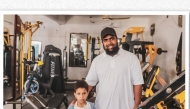 Mostafa Abu Bakr Mohammed Issa, a Yemeni who is passionate about fitness. Picture: X / Education Above All