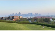 Doha skyline shot in Katara by Oussama Abbassi. 