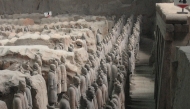 View of the Terracotta Army. Source: Wikimedia