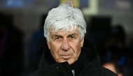 (FILES) Atalanta's Italian coach Gian Piero Gasperini reacts prior to the UEFA Champions League knockout phase play-off 2nd leg football match between Club Brugge KV and Atalanta at the Stadio di Bergamo in Bergamo on February 18, 2025. (Photo by Isabella BONOTTO / AFP)

