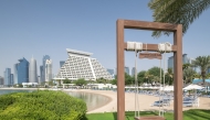 A view of the Sheraton Grand Doha.