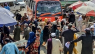 Afghan refugees arrive to undergo biometric verifications at Pakistan's National Database and Registration Authority (NADRA) ahead of their departure for Afghanistan, at a holding centre in Landi Kotal on April 7, 2025. (Photo by AFP)