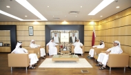 RACA Director-General Ibrahim Abdullah Al Duhaimi and other participants at the meeting.