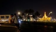 Wednesday morning will see slight dust to blowing dust at places. Pic: Karim Jaafar / AFP