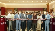 M P Ahammad, Chairman of Malabar Group, in the presence of O Asher, Managing Director – India Operations; and other senior management team members opening 400th global showroom at Noida, India.
