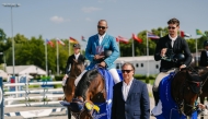Bassem Mohammed delivered a standout performance at the 2025 Budapest International CSIO3-W, taking first place in the medium tour.
