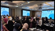 Participants and officials during the training workshop.