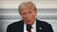 US President Donald Trump. AFP photo.