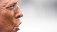 US President Donald Trump before boarding Marine One on the South Lawn of the White House on July 15, 2025, in Washington, DC. Photo by Jim WATSON / AFP