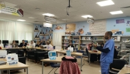 Participants during a session of the training.