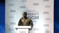 Senegalese Prime Minister Ousmane Sonko speaks during the presentation of the economic and social recovery plan by the head of government at the Grand Theatre in Dakar on August 1, 2025. (Photo by SEYLLOU / AFP)