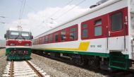 File photo: A picture shows trains of the Addis Ababa / Djibouti train line in Addis Ababa on September 24, 2016. / AFP / Zacharias ABUBEKER