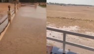 Light rain recorded today, August 8, in Abu Sidra area by Qatar_weatherman /Instagram