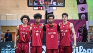 A file photo of Qatar's U-23 3x3 team.