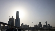 Commuters driving along a road in Riyadh. Photo for representational purposes only.
