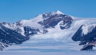 This handout picture, released on August 20, 2025, by the University of Santiago USACH, shows a view of Antarctica during a study led by a team of Chilean scientists of the University of Santiago with researchers from the Netherlands and Germany. (Photo by Jose Jorquera / University of Santiago USACH / AFP) 
