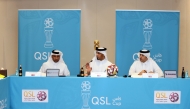 Director of Competitions Ahmed Salman Al-Adsani; Director of Media and Communications Abdullah Saleh Al-Sulaiti and Head of Football Operations Ahmed Abdullah Al-Sayed represented the Qatar Stars League during the meeting. 