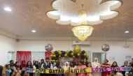 Students and staff during the finale of the summer camp.
