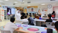 Participants attend an awareness session organised by the Aman Center. 