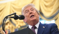 US President Donald Trump speaks in the Oval Office of the White House in Washington, DC, on September 2, 2025. (Photo by SAUL LOEB / AFP)
