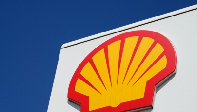 This photograph in Berlinon May 26, 2022, shows the logo of British multinational oil and gas company Shell at an oil and gas station. Photo by Astrid VELLGUTH / AFP