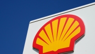 This photograph in Berlinon May 26, 2022, shows the logo of British multinational oil and gas company Shell at an oil and gas station. Photo by Astrid VELLGUTH / AFP