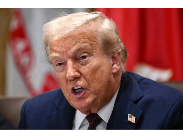 File photo of US President Donald Trump
