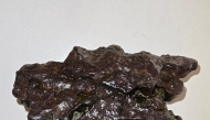 A photo of the meteorite found in Al Khor. Photo credit: Salman Jabor Althani on X