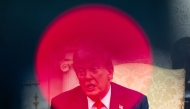 US President Donald Trump speaks in the Oval Office in Washington. (Photo by Demetrius Freeman/The Washington Post)
