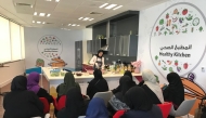 Participants during one of  the day club's activities recently.