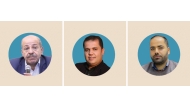 From left: Dr. Samir Abu Madlala, Mohammed Abu Qamar, and Ahmed Abu Zahri