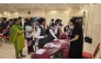 Participants during the fair. 