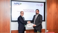 Commercial Bank and NPCI International officials during the agreement signing.