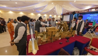 BPS students and officials during the event.