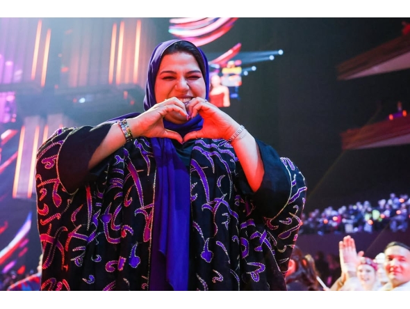 Pictures: Social media handles of Intervision and Dana Al Meer 