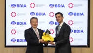 HIA and BDIA officials at the signing ceremony.