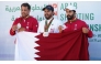 Rashid Saleh Al-Athba, Mohamed Al-Kuwari, and Abdulaziz Al-Attiya, earned the silver medal in the men’s skeet team event.
