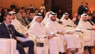 Qatar Tourism officials and other guests at the event. 