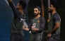 Pakistan's captain Salman Agha (C) attends a practice session at the International Cricket Council (ICC) Academy in Dubai on September 27, 2025, ahead of their Asia Cup 2025 Twenty20 international final cricket match against the India. (Photo by Sajjad HUSSAIN / AFP)
