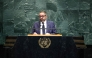 San Marino's Foreign and Political Affairs Minister Luca Beccari addresses the United Nations General Assembly at UN headquarters in New York City on September 27, 2025. (Photo by Charly Triballeau / AFP)