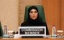 NHRC Chairperson H E Maryam bint Abdullah Al Attiyah attending the IPHRC session in Jeddah, Saudi Arabia. 