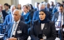 Minister of State for Foreign Affairs H E Sultan bin Saad Al Muraikhi (left) and Minister of State for International Cooperation H E Maryam bint Ali bin Nasser 
Al Misnad at the event. 