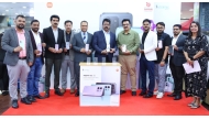 Officials during the launch of Redmi 15C 5G at Safari Mall.