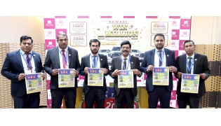 Rawabi officials at the launch of the promotion campaign.