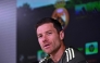 Real Madrid's Spanish coach Xabi Alonso gives a press conference at the club's training ground in Valdebebas ahead of their Liga football match against Osasuna, in Madrid on August 18, 2025. (Photo by JAVIER SORIANO / AFP)