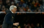 Roma's Italian head coach Gian Piero Gasperini. (Photo by Filippo MONTEFORTE / AFP)
