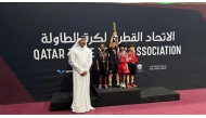 QTTA Board member ThaniAl Zaraa presented the trophies to the podium winners. 