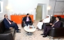 Minister of Commerce and Industry of India H E Piyush Goyal being received upon arrival in Doha yesterday. 