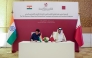 Minister of Commerce and Industry H E Sheikh Faisal bin Thani Al-Thani and Minister of Commerce and Industry of the Republic of India H E Piyush Goyal during the signing ceremony.