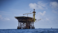 File: An oil platform in the Gulf of Mexico off the coast of Tampico, Tamaulipas state, Mexico. (Photo by Mauricio Palos/Bloomberg)
